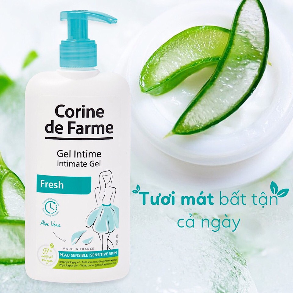 Dung dịch vệ sinh phụ nữ Corine de Farme Intimate Gel